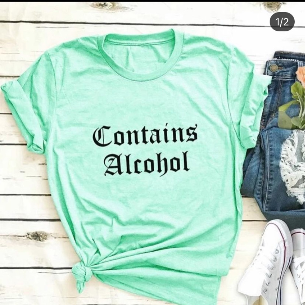 Teal Graphic Tee